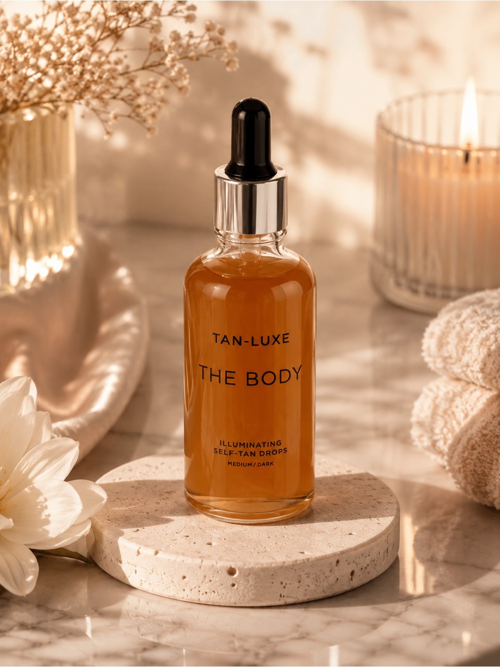 TAN-LUXE The Body Illuminating Self-Tan Drops Medium/Dark